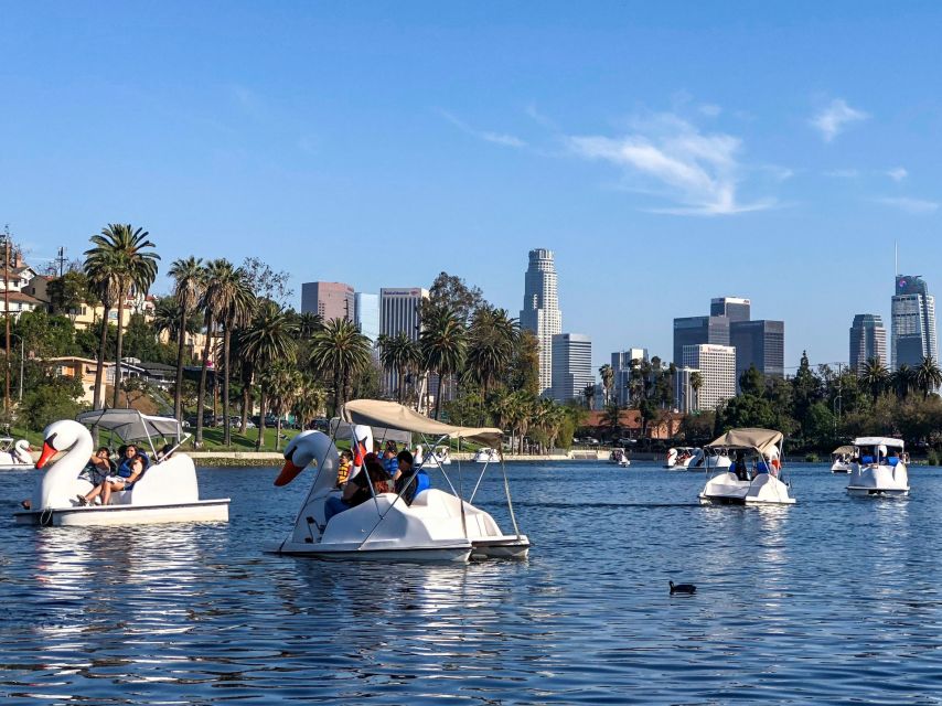 Echo Park Lake: Swan Pedal Boat Rental - Getting On the Water at Echo Park Lake