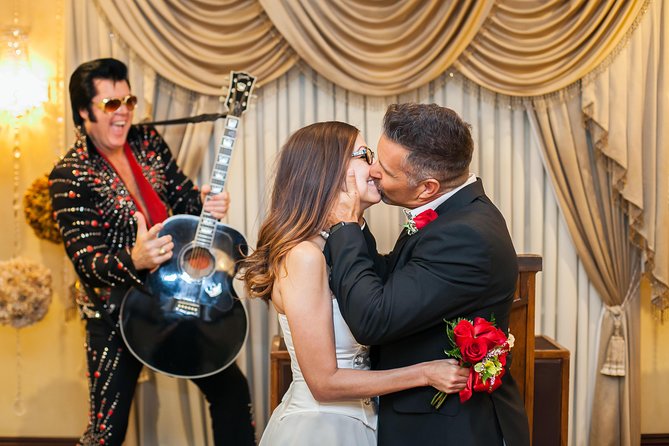 Elvis Themed Wedding or Vow Renewal at Graceland Wedding Chapel - Roses, vows, and the parts that feel real