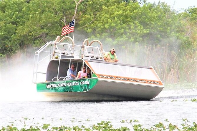 Everglades Holiday Park Airboat Tours & Rides - River of Grass riding: what the airboat part feels like