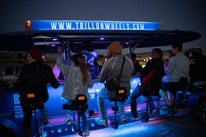 Explore Houston’s Hip Hop Culture on a 100% Motorized Party Bike - A Houston hip hop party bike that feels like a crew, not a bus ride