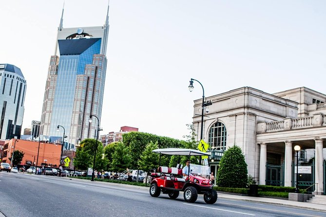 Explore the City of Nashville Sightseeing Tour by Golf Cart - Price and value: what $55.41 buys you in real time