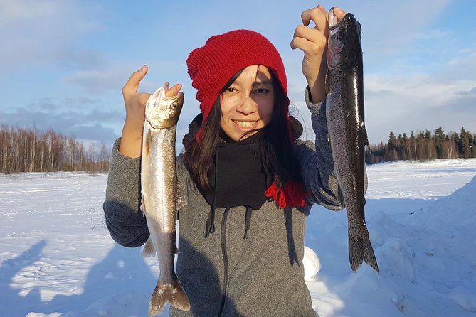 Fairbanks Ice Fishing Expedition in a Heated Cabin with Fish Cookout - Heated Cabin Ice Fishing Near Fairbanks, What Makes It Different