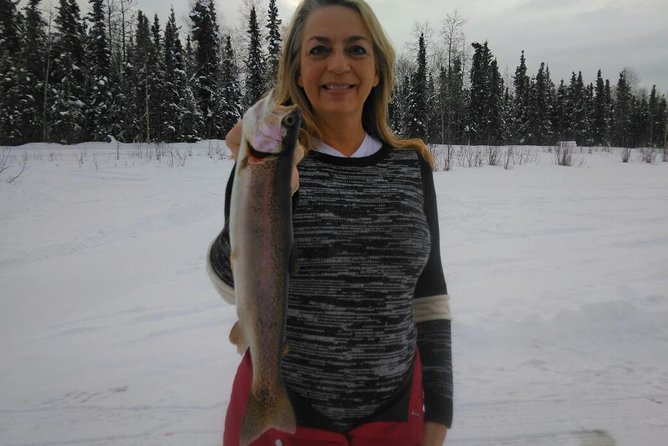 Fairbanks Ice Fishing Expedition in a Heated Cabin with Fish Cookout - Life Inside the Deluxe Cabin: Your Warm Spot on the Ice