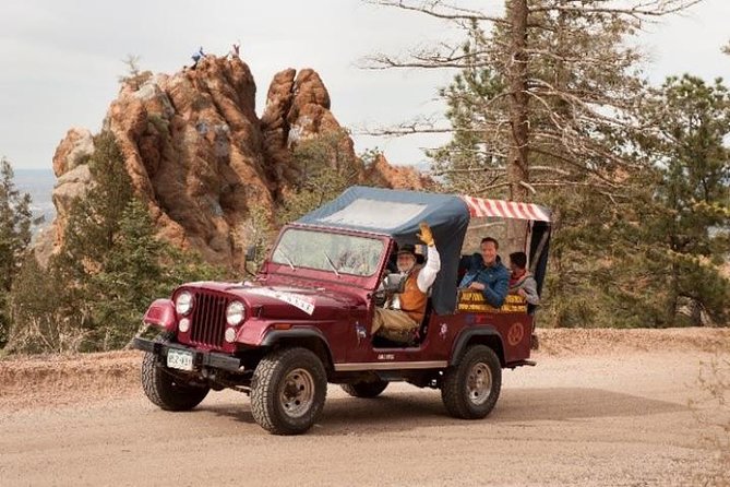 Foothills, History, and Garden of the Gods Jeep Tour - What you can expect on the open-air jeep ride
