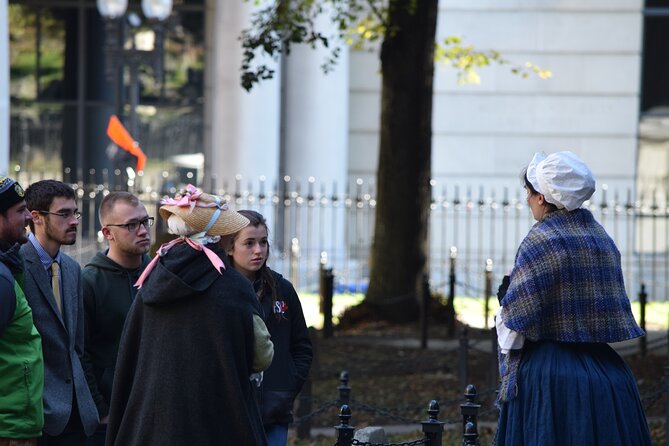 Freedom Trail Walking Tour 250 - The Costumed Guide Factor, and How It Affects Your Experience