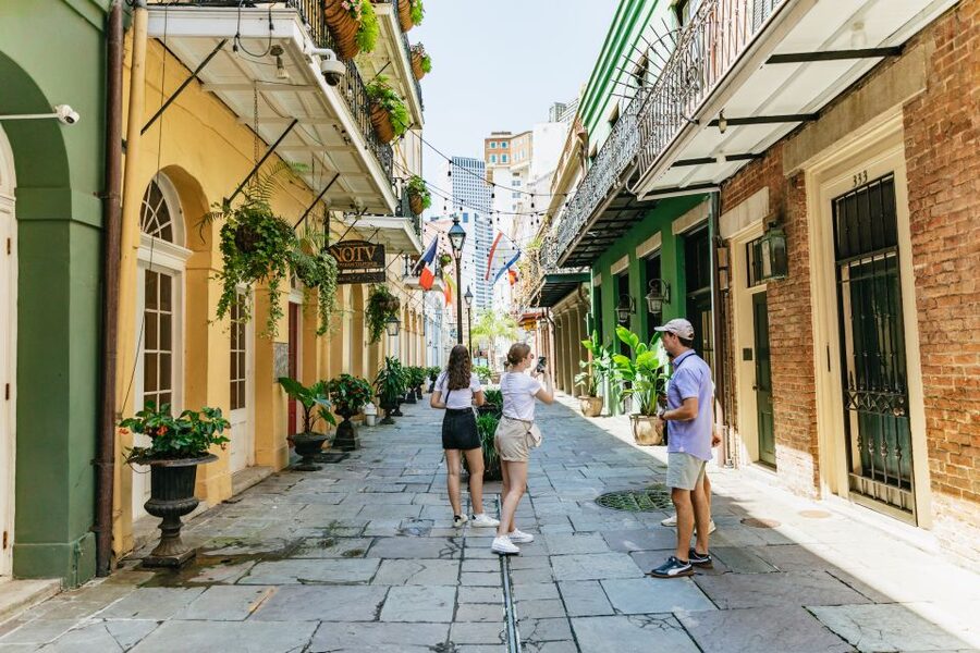 French Quarter Walking and Storytelling Tour - French Market Jazz Fountain: the perfect starting line for the Quarter