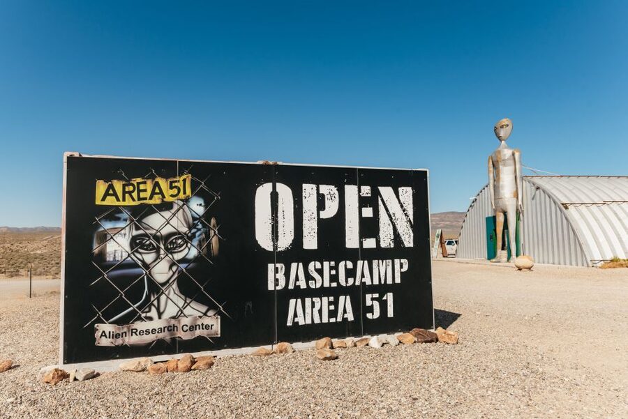 From Las Vegas: Area 51 Full-Day Tour - From Las Vegas to Janet Airlines at McCarran International