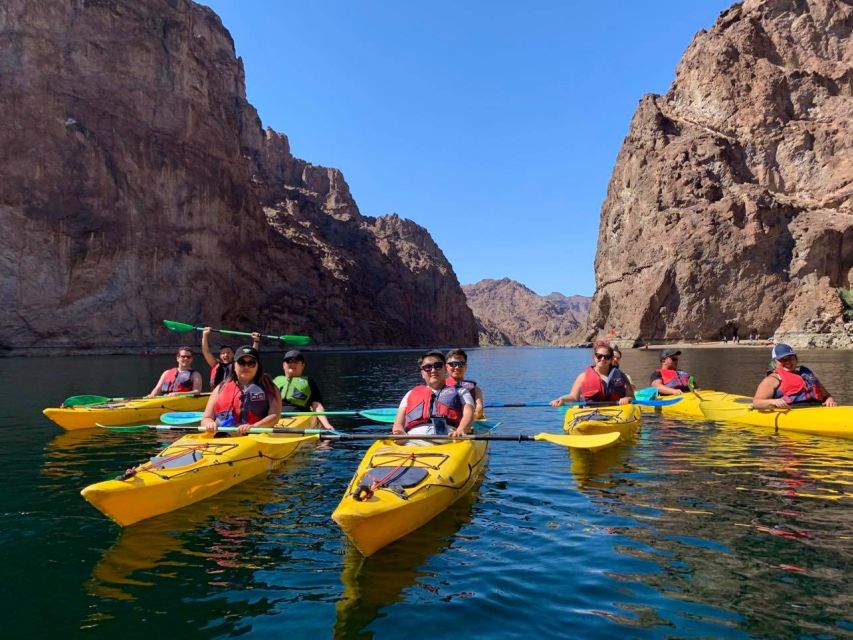 From Las Vegas: Emerald Cave Guided Kayak Tour with Shuttle - Getting your kayak rhythm: 3 hours on the Colorado River