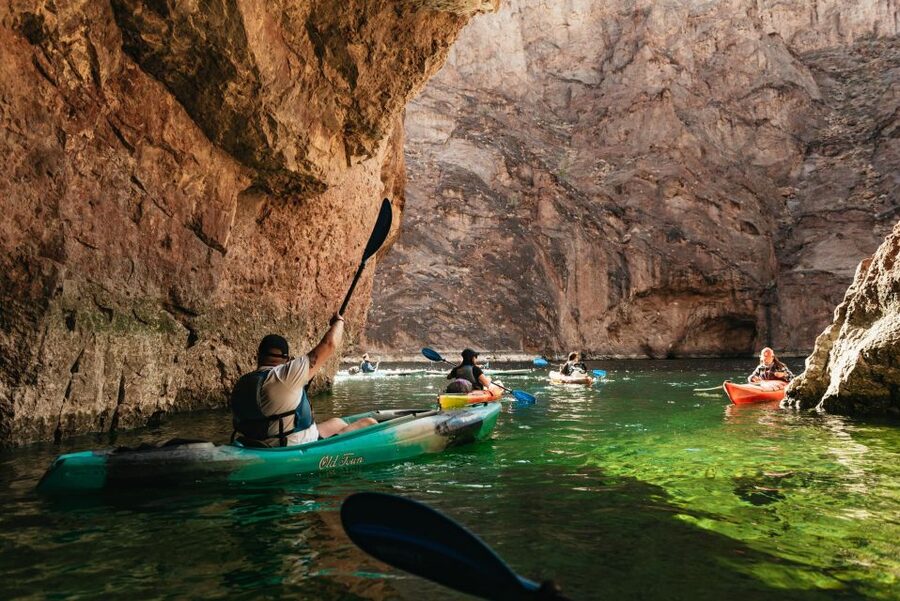 From Las Vegas: Emerald Cave Guided Kayaking Tour - Paddling the Colorado River: where the guides find wildlife and tell the river’s story