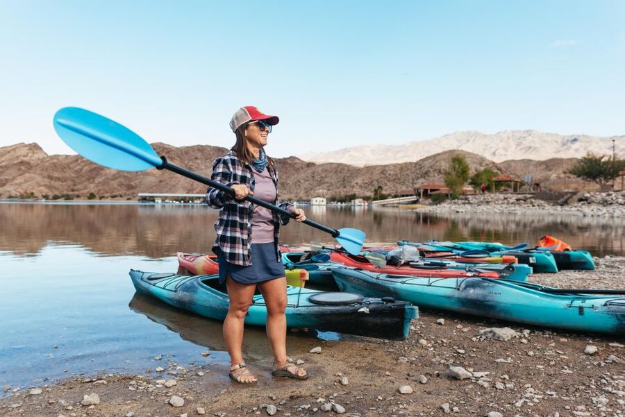 From Las Vegas: Emerald Cave Guided Kayaking Tour - The River Gauger’s Home hike: short legs, big viewpoint payoff