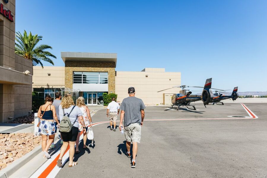 From Las Vegas: Grand Canyon Helicopter Tour with Champagne - Landing at the Colorado River: champagne, snacks, and picture time that feels real