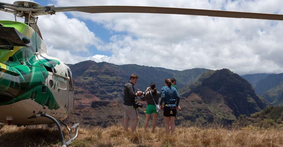 From Lihue: Kauai Sightseeing Helicopter Flight - Manawaiopuna Falls, Also Called Jurassic Park Falls