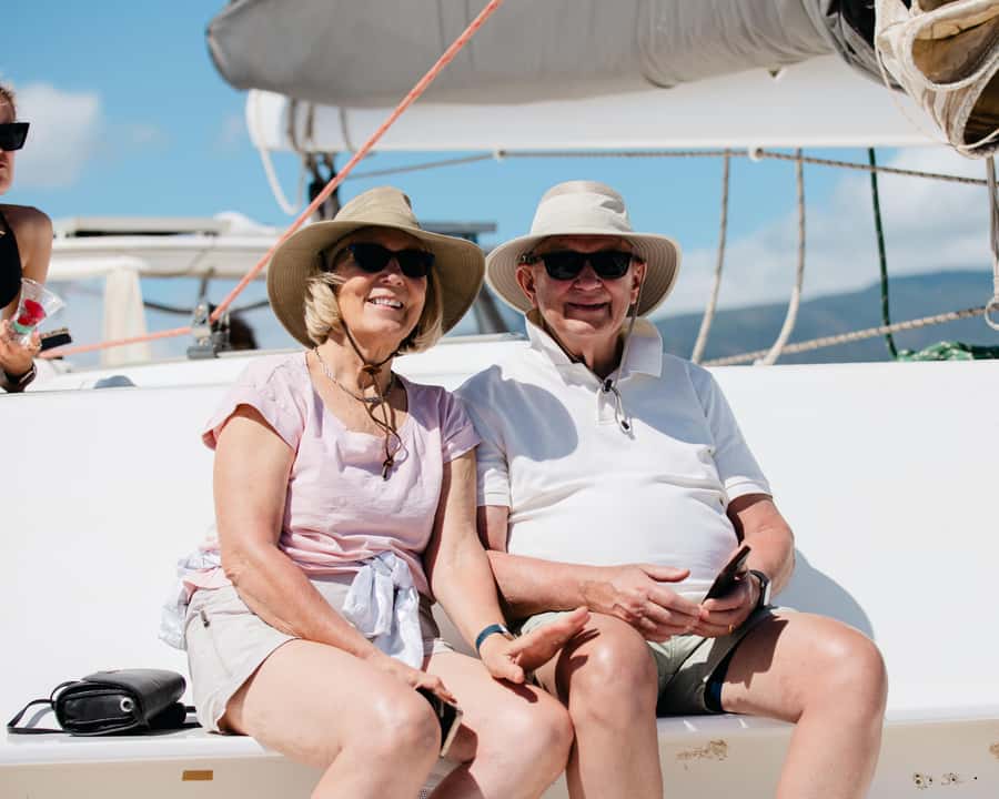 From Ma'alaea: 'Alihilani Sunset Sail Catamaran Tour - The crew is the main event, especially when the music matters