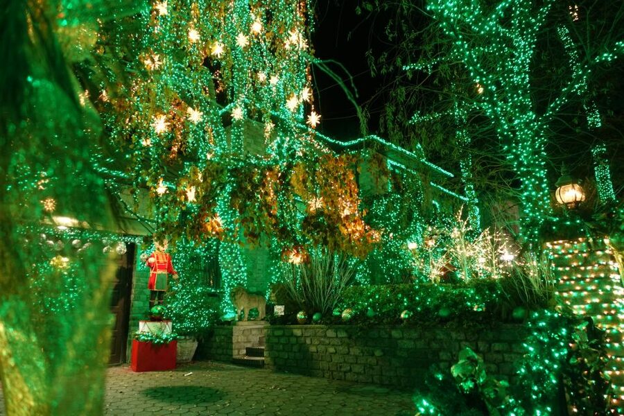 From Manhattan: 4-Hour Christmas Lights Luxury Bus Tour - Rockefeller Center finish: keep the holiday going