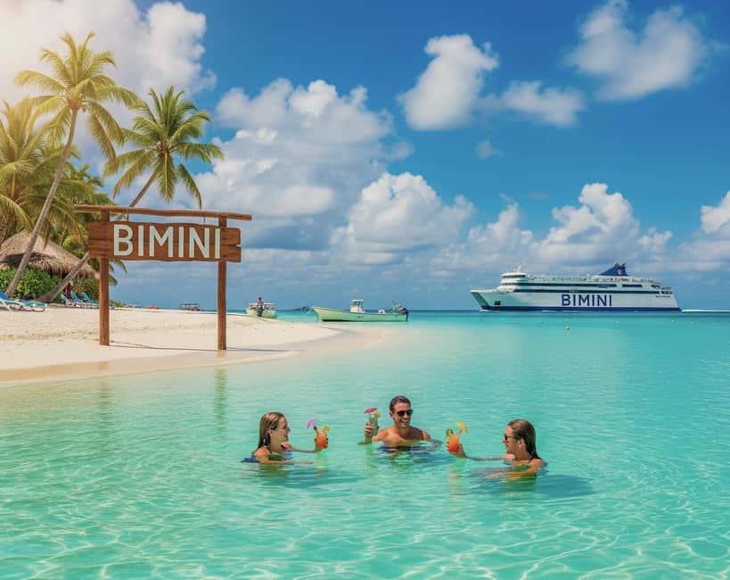 From Miami: Bimini or Grand Bahama Day Trip by Ferry - Bimini vs Grand Bahama: which timing matches your beach style?