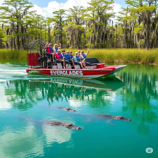From Miami: Everglades Airboat Alligator Tour with Transfer - Riding the bus from Miami, without losing the day
