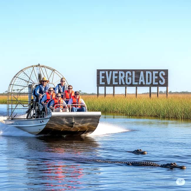 From Miami: Everglades Airboat Alligator Tour with Transfer - Visitor center stops: photo moment, quick intro, and a proper break