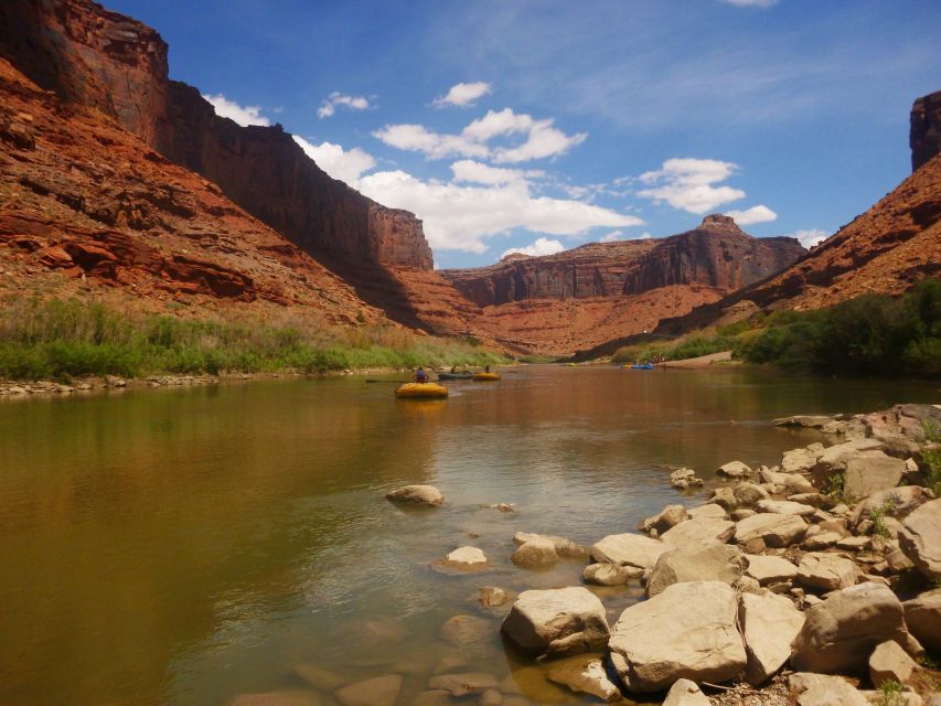 From Moab: Colorado River Guided Rafting Trip - The Colorado River stretch: Class 1 and 2 rapids without the stress