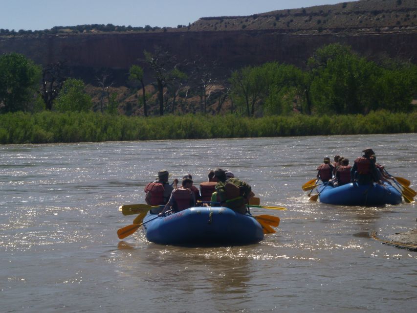 From Moab: Colorado River Guided Rafting Trip - Lunch options at 12:00 PM: one less thing to worry about