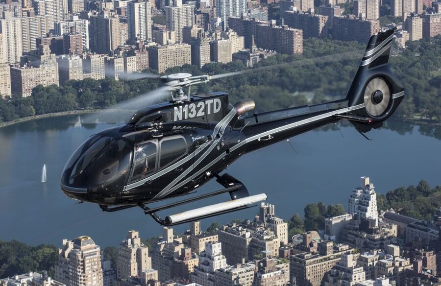 From New Jersey: New York City Skyline Tour - HeliNY Skyline Flights: a helicopter point-of-view over two states