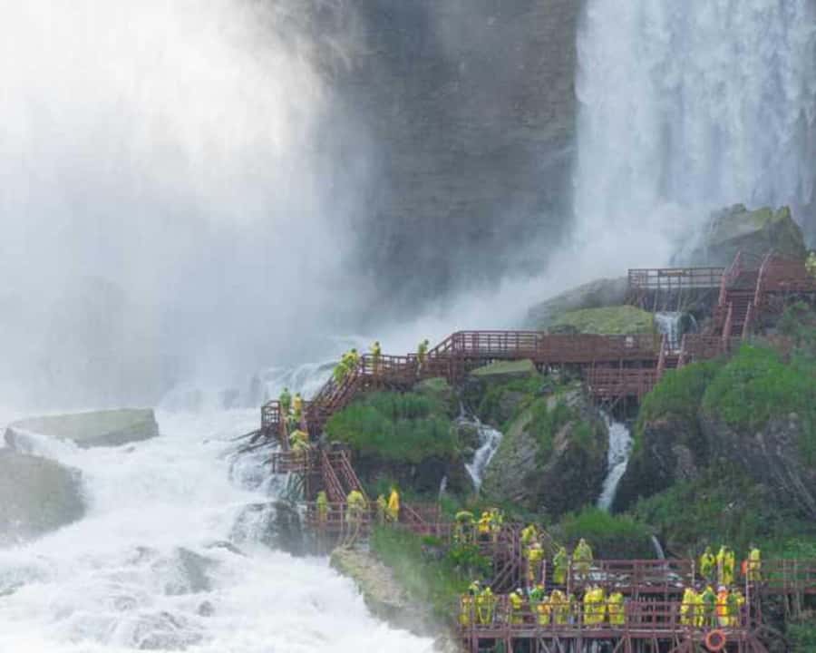 From NYC: Guided Niagara Falls Full-Day Trip - From Times Square to Niagara Falls, fast