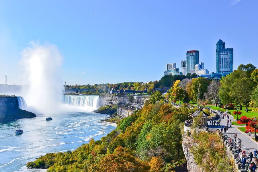 From NYC: Niagara Falls Full-Day Tour with Maid of the Mist - First stop at Niagara Falls State Park: the quick-hit viewpoints that actually matter