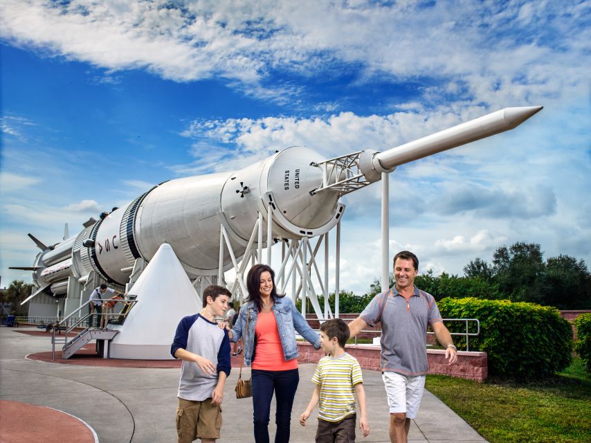 From Orlando: Kennedy Space Center Trip with Transport - Rocket Garden and the Saturn V moment: up close and hands-on