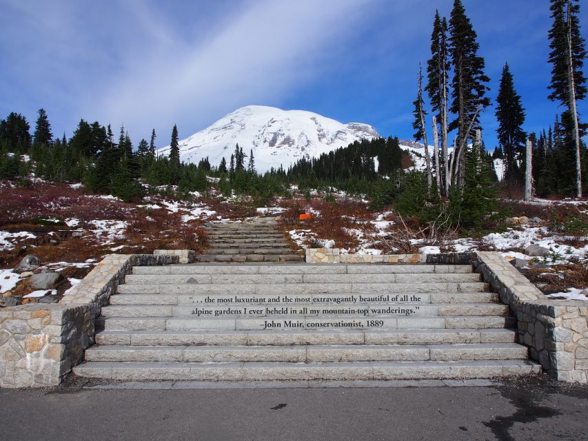 From Seattle: Mount Rainier National Park Guided Tour - Winter Swap: Snow-Draped Forests, Longmire, and a More Peaceful Rainier
