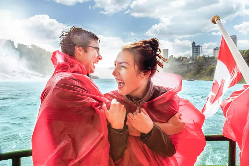 From Toronto: Niagara Falls Tour with Cruise & Maple Tasting - Hornblower Cruise in Summer, Journey Behind the Falls in Winter