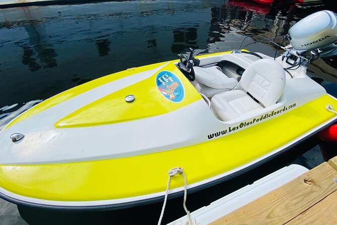 Ft. Lauderdale Mini Powerboat Rental. Canal, Yacht, Mansion Tour - Meeting at Las Olas and Getting Boat-Ready Fast