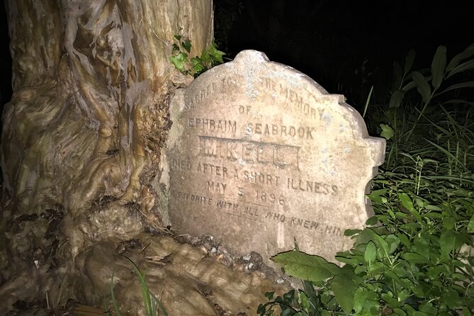 Ghosts of Charleston Night-Time Walking Tour with Unitarian Church Graveyard - The Real Prize, Unitarian Church Graveyard in a 1772 Courtyard