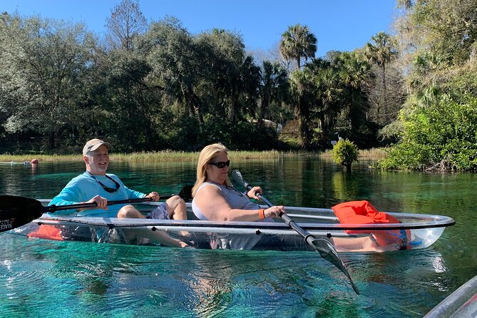 Glass Bottom Kayak Eco Tour through Rainbow Springs - Rainbow Springs State Park feel, then a long Rainbow River run