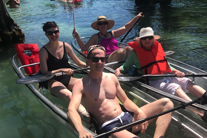 Glass Bottom Kayak Eco Tour through Rainbow Springs - What a glass-bottom kayak changes on Rainbow Springs water