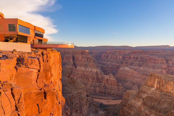 Grand Canyon West, Hoover Dam Stop, Breakfast, Lunch & Skywalk - Guano Point lunch with 360 degree views and optional climbing