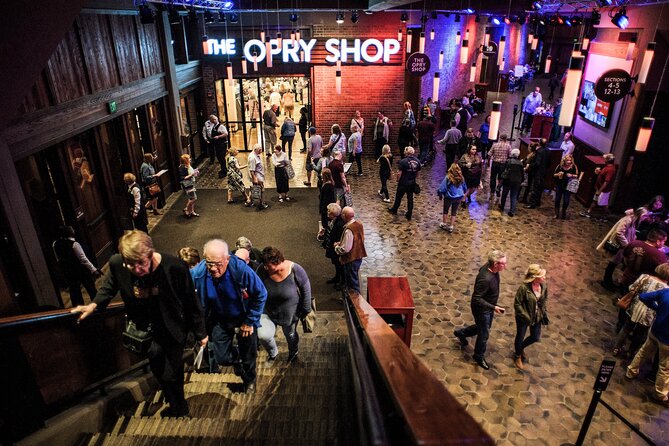 Grand Ole Opry Show Admission Ticket - Legends, chart toppers, and the Opry stage’s wide range