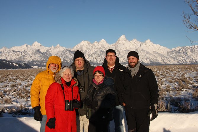 Grand Teton and National Elk Refuge Winter Wonderland Full Day Adventure - Grand Teton National Park: how you spot wildlife when everything looks white