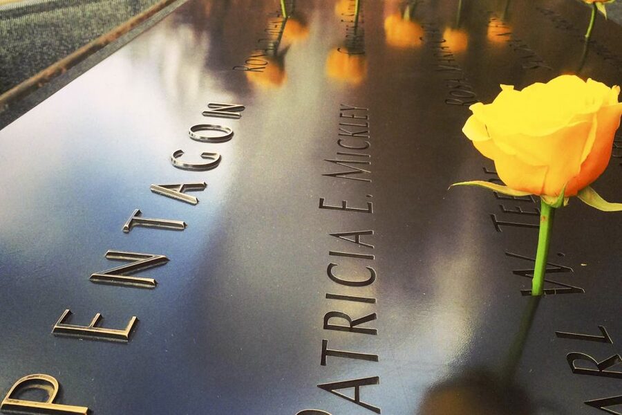 Ground Zero 9/11 Memorial Tour & Optional 9/11 Museum Ticket - Outside St. Paul’s Chapel and the Nearby WTC Reminders