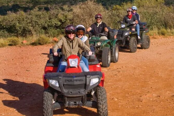 Guided ATV Tour of Western Sedona - Hollywood-film rock formations, plus canyon corners for photos