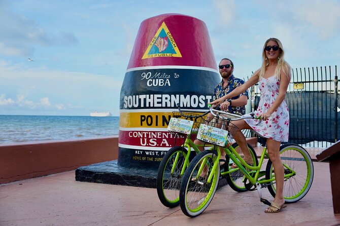 Guided Bike Tour of Old Town Key West - How the Route Hits Old Town Landmarks (Without the Detours)