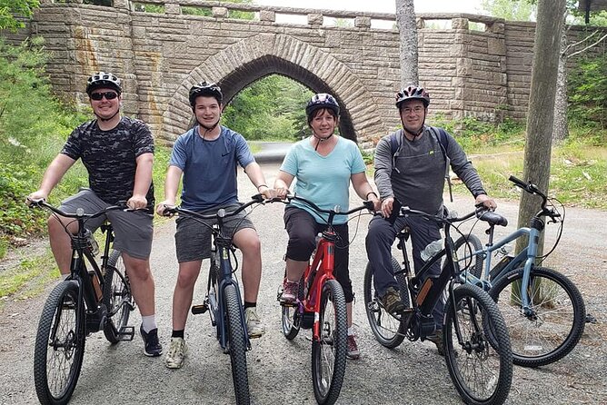 Guided Ebike Tour of Acadia National Park Carriage Roads - Jordan Pond: bridges, mountains, and the short break you choose