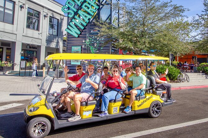 Guided Tampa Sightseeing Tour in a Deluxe Street Legal Golf Cart - Harbour Island meeting point, headsets, and photo stops that actually help