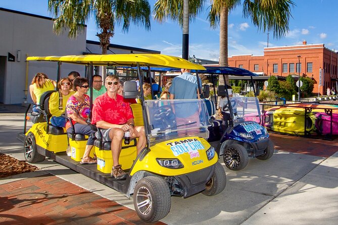 Guided Tampa Sightseeing Tour in a Deluxe Street Legal Golf Cart - University of Tampa, Curtis Hixon Waterfront Park, and Hyde Park Village