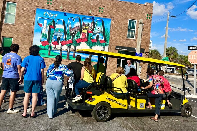 Guided Tampa Sightseeing Tour in a Deluxe Street Legal Golf Cart - Bayshore Boulevard: the 4.5-mile waterfront ride you will remember
