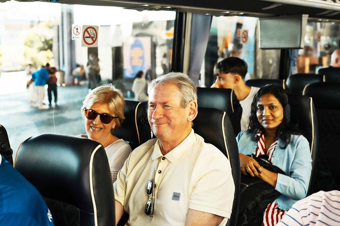 Half-Day Bus Tour of NYC Top Highlights - Midtown morning: Radio City, Central Park, and Lincoln Center from the road