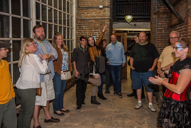 Haunted Dallas Booze and Boos Ghost Walking Tour - Harwood Tavern start, plus the first ghost story mood-setter