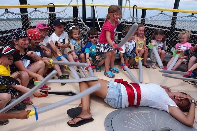 Hilton Head Pirate Ship Adventure Sail aboard the Black Dagger - Pre-Sail Pirate Gear: Face Paint, Tattoos, and a Pirate Name