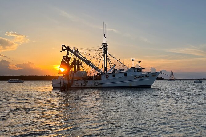 Hilton Head Shrimp Trawling Boat Cruise - Harbour Town Lighthouse: a useful landmark before and after
