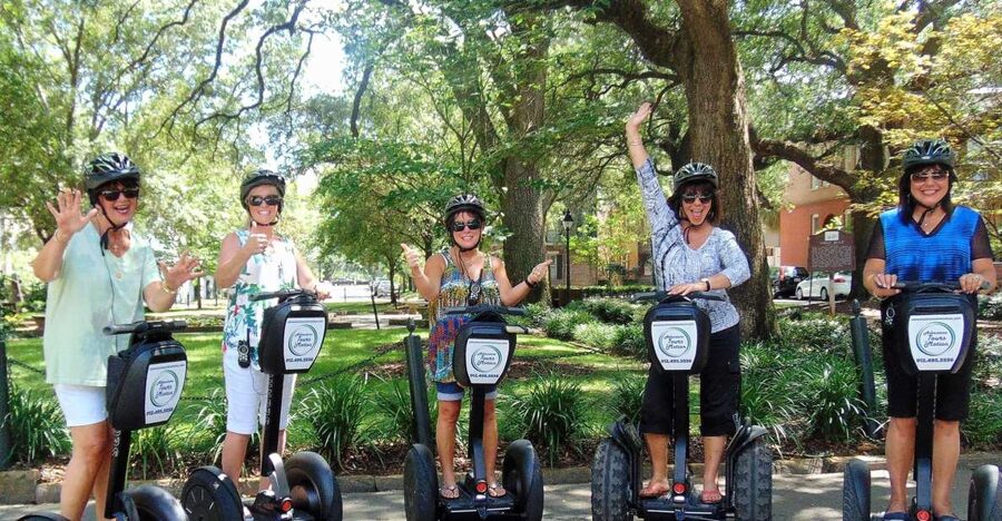 Historic Downtown Savannah: Guided Segway Tour - Getting started at 502 E Broughton Street and the training that sets you up