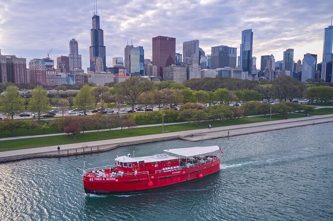 Historical and Architectural Chicago Fireboat River & Lake Cruise - Getting on board at 111 N Pointe du Sable Lake Shore Dr