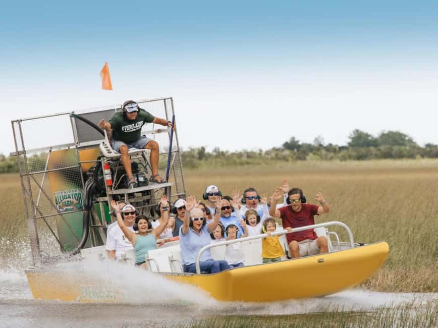 Homestead: Everglades Alligator Farm Entry and Airboat Ride - Everglades Alligator Farm Feeding and Handling Shows